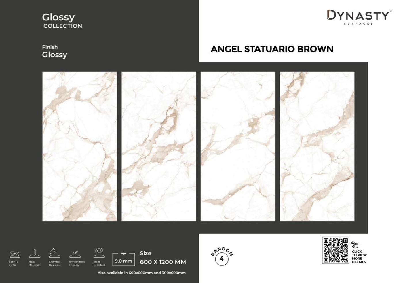 Angel Statuario Brown