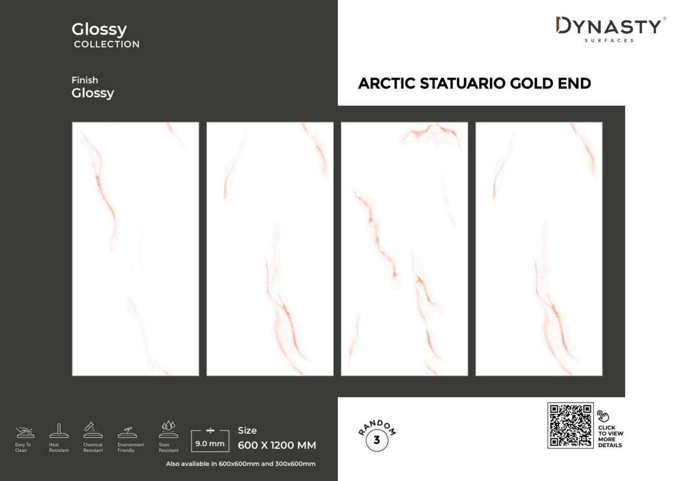 Arctic Statuario Gold